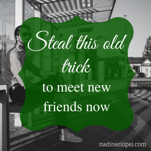 friends, neighbours, meet new people, meet people in your area